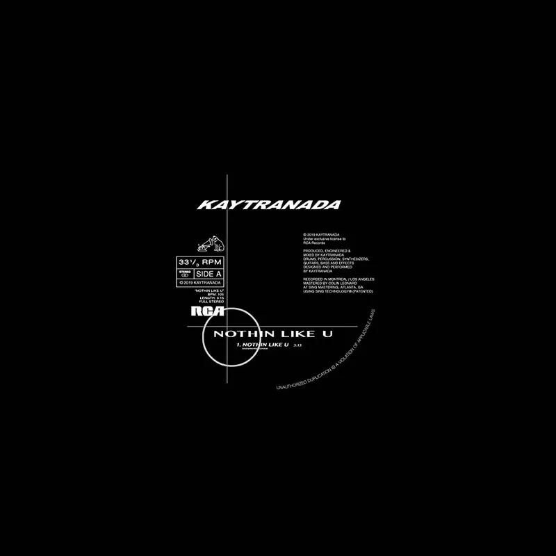 Kaytranada - Nothin Like U / Chances Brand New