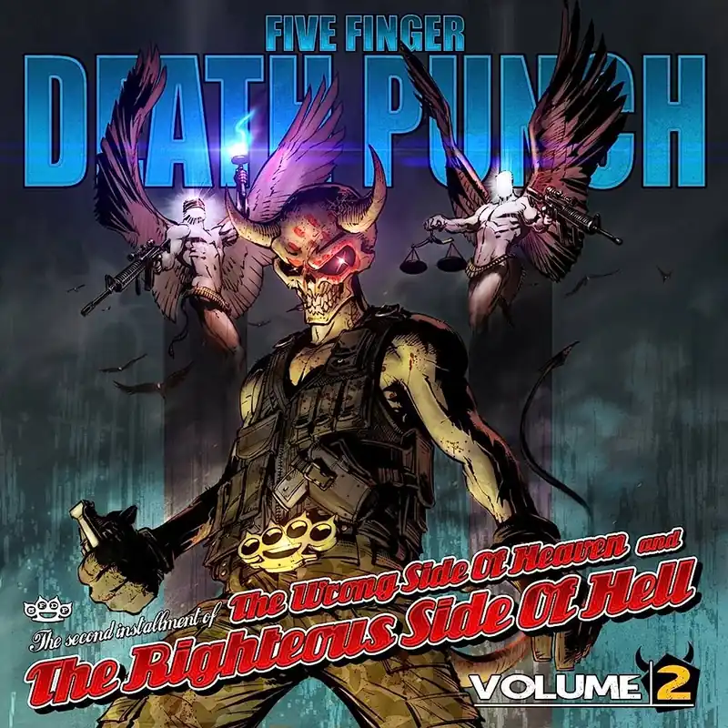 Limited Edition Five Finger Death Punch - The Wrong Side Of Heaven And The Righteous Side Of Hell, Volume 2