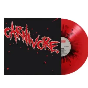 CARNIVORE 'CARNIVORE' LP (Red w/Black Splatter Vinyl) Hassle-Free Returns