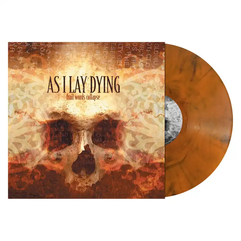 AS I LAY DYING 'FRAIL WORDS COLLAPSE' LP (Orange Smoke Vinyl) Last Chance