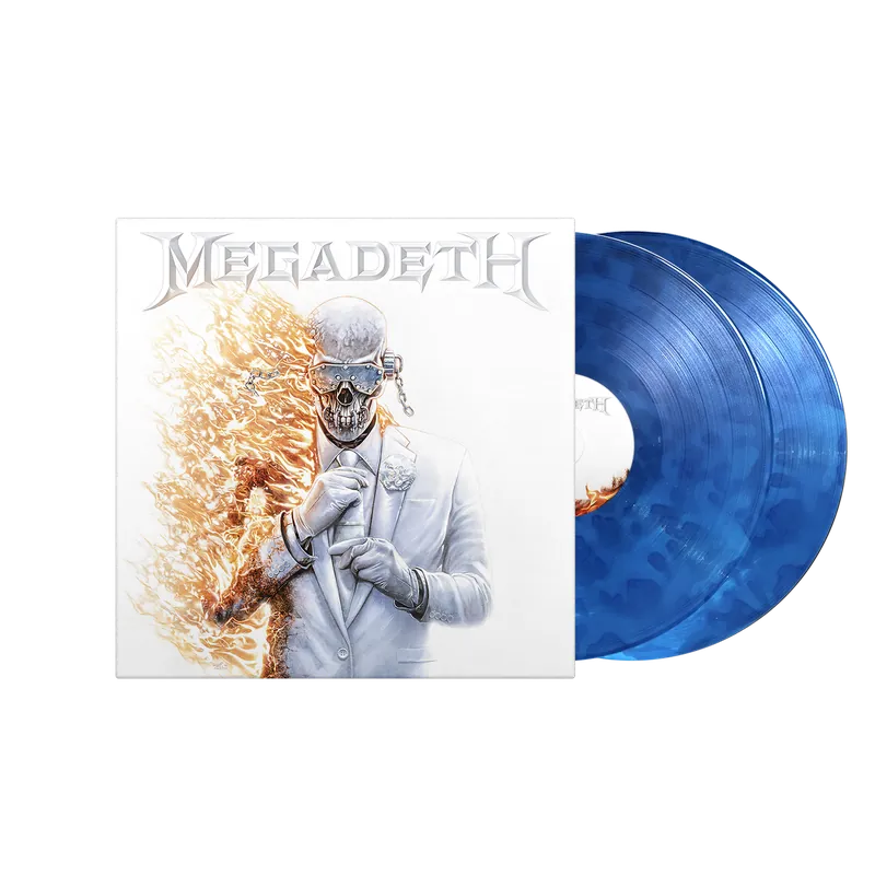 Fan Favorite MEGADETH ‘MEGADETH’ 2LP (US Exclusive, Blue Flame Vinyl)