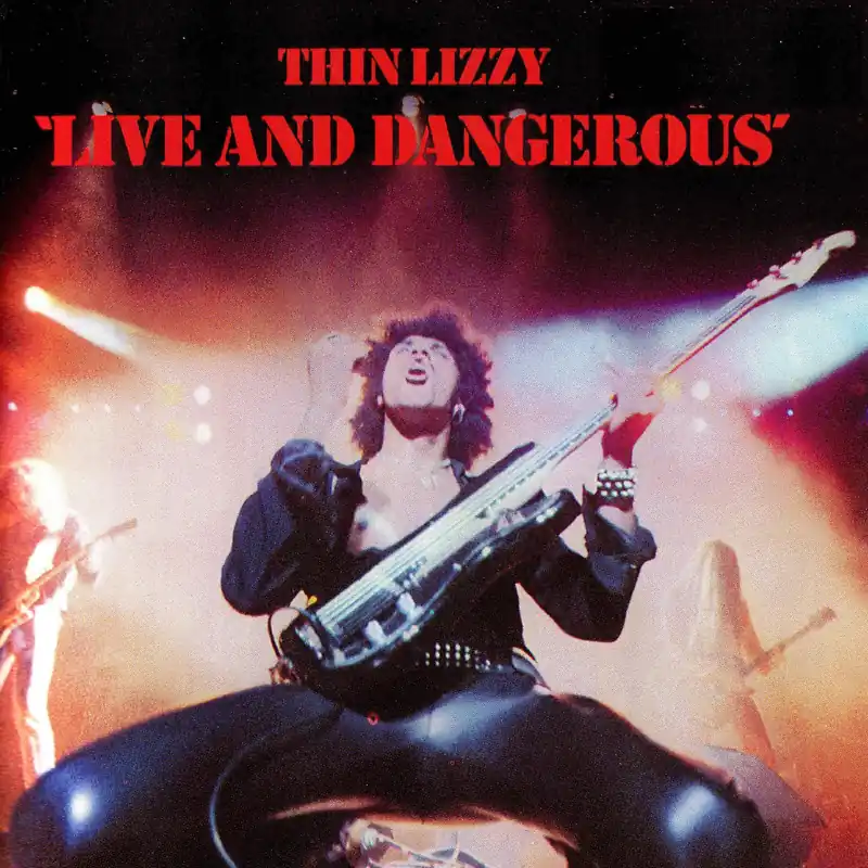 Shop Now THIN LIZZY 'LIVE AND DANGEROUS' 2LP (Metallic Silver Vinyl)