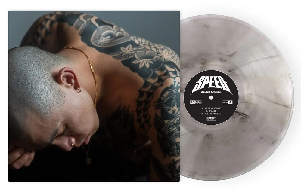 SPEED ‘ALL MY ANGELS’ EP (Clear Smoke Black Vinyl w/B-Side Screen Print) Exclusive
