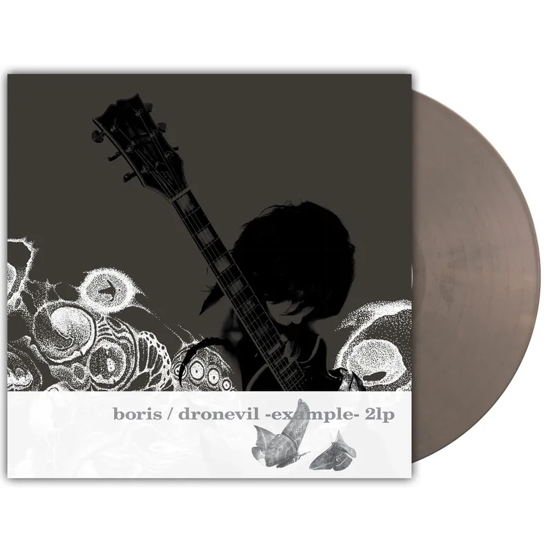 BORIS 'DRONEVIL-EXAMPLE' 2LP (20th Anniversary, Custom Gun Metal Grey Marble Vinyl) Direct From Factory