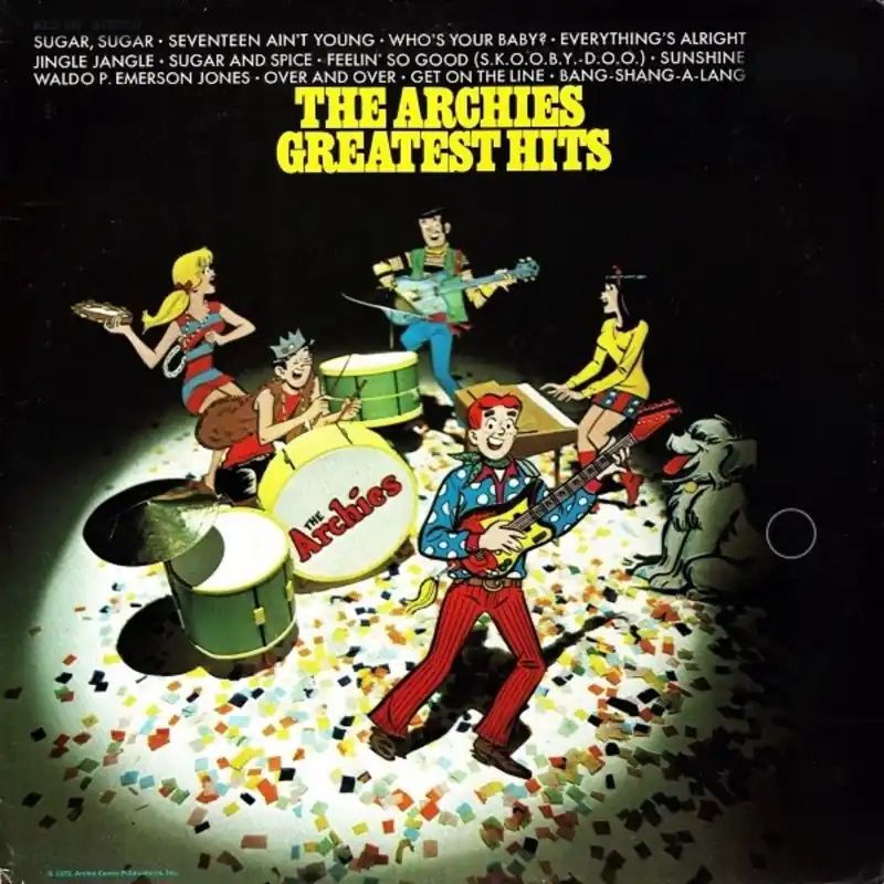 Shop Now THE ARCHIES 'THE ARCHIES GREATEST HITS' LP (55th Anniversary, Sugar Sugar White Vinyl)