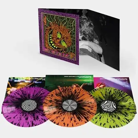 KING GIZZARD & THE LIZARD WIZARD 'LIVE IN MIAMI '24' 3LP (Triple Gatefold Splatter Vinyl) Mega Sale
