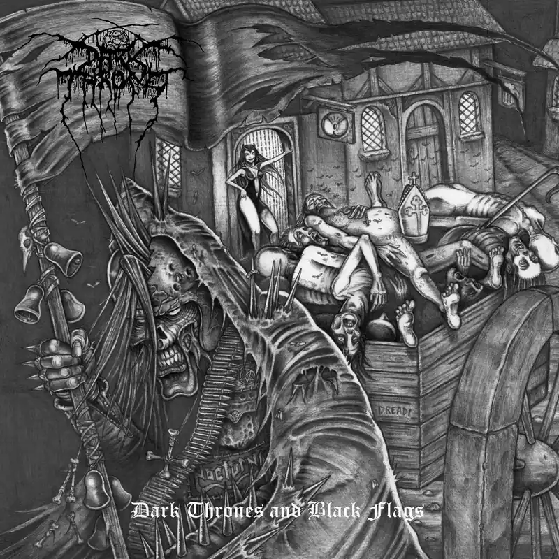 DARKTHRONE 'DARK THRONES & BLACK FLAGS' LP Budget