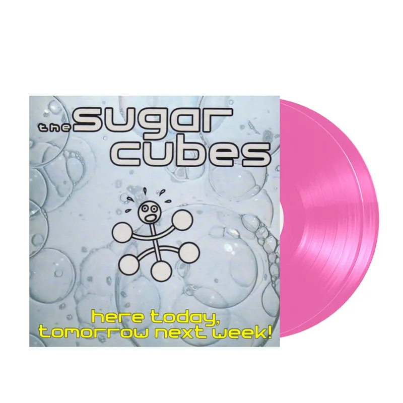 THE SUGARCUBES 'HERE TODAY, TOMORROW NEXT WEEK' 2LP (Pink Vinyl) Grab Now