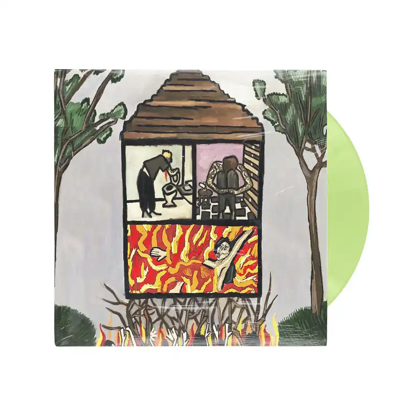 Premium $UICIDEBOY$ 'LONG TERM EFFECTS OF SUFFERING' LP  (Glow Green Vinyl)
