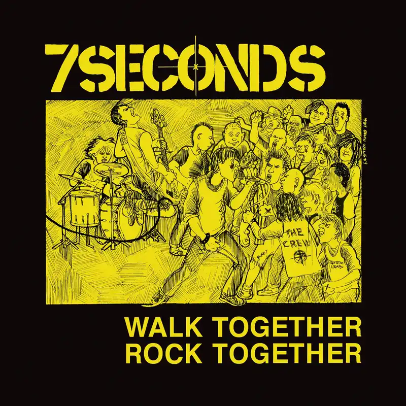 7SECONDS 'WALK TOGETHER, ROCK TOGETHER' LP (Trust Edition) Free Returns