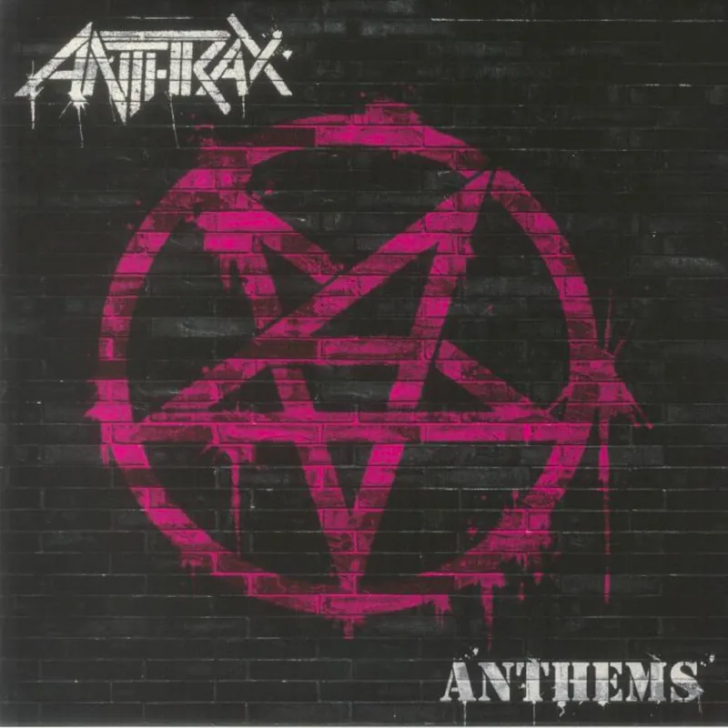 Flash Sale ANTHRAX 'ANTHEMS' LP (Pink Vinyl)