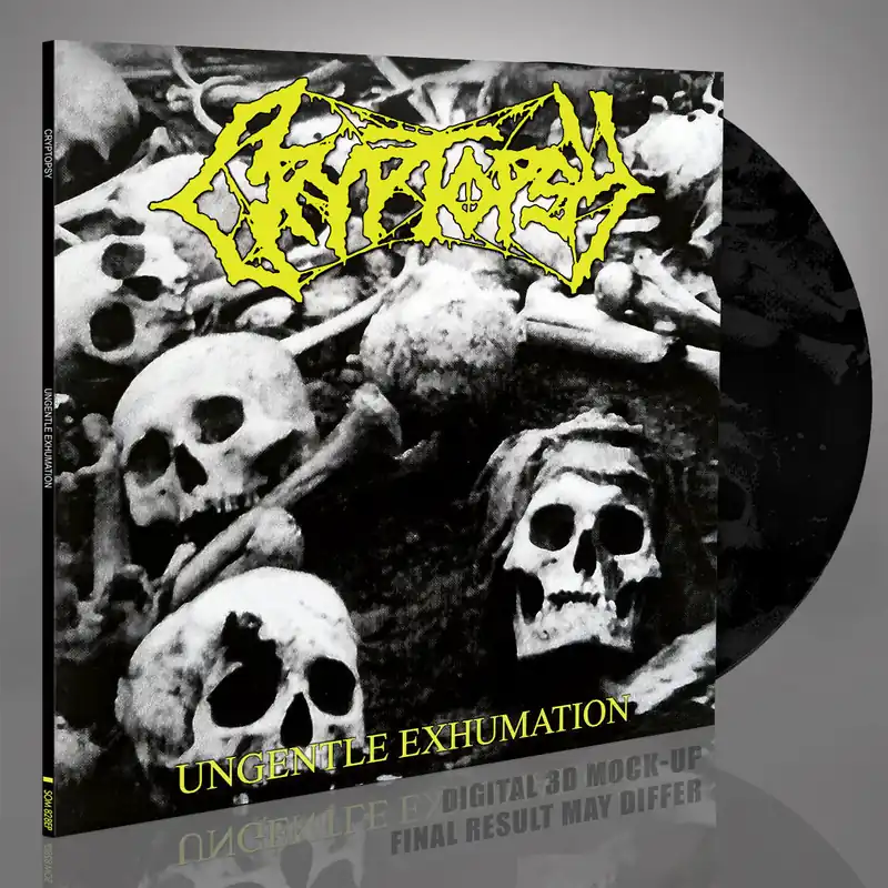 CRYPTOPSY 'UNGENTLE EXHUMATION' LP (Reissue) Price Cut