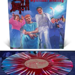 Holiday Sale DEATH 'SPIRITUAL HEALING' LP (Red, Blue, Black Splatter Vinyl)