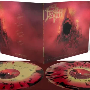 DEATH 'THE SOUND OF PERSEVERANCE' 2LP (Black, Gold, Red Splatter Vinyl) Certified