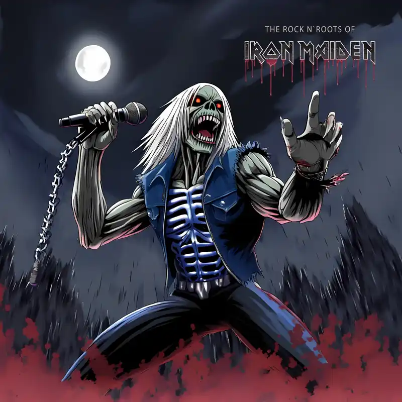 IRON MAIDEN 'THE ROCK N' ROOTS OF IRON MAIDEN' LP (Limited Edition) Next Day Delivery
