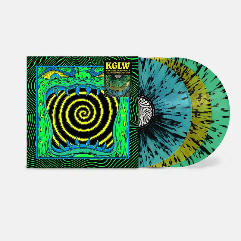 KING GIZZARD & THE LIZARD WIZARD 'RAVE GIZZARD - LIVE IN SAN FRANCISCO '24' 3LP (Triple Gatefold Splatter Vinyl) Deal