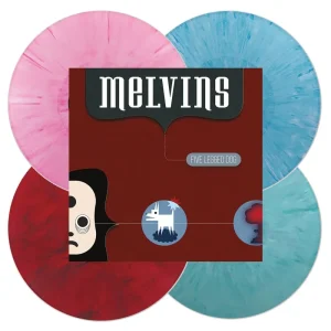 MELVINS 'FIVE LEGGED DOG' 4LP WITH POSTER (Colored Vinyl) Top Rated