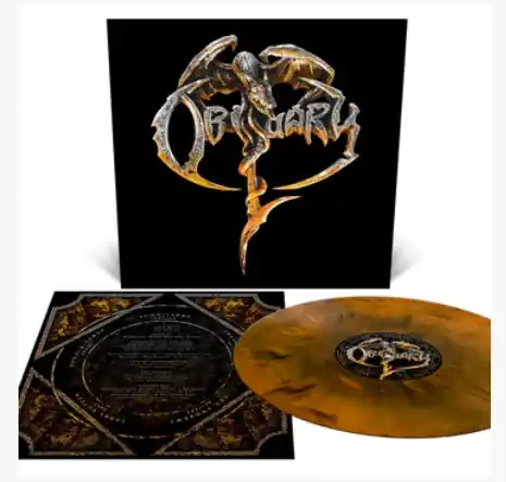 OBITUARY 'OBITUARY' LP (Halloween Orange and Black Galaxy Merge Vinyl) Top Rated