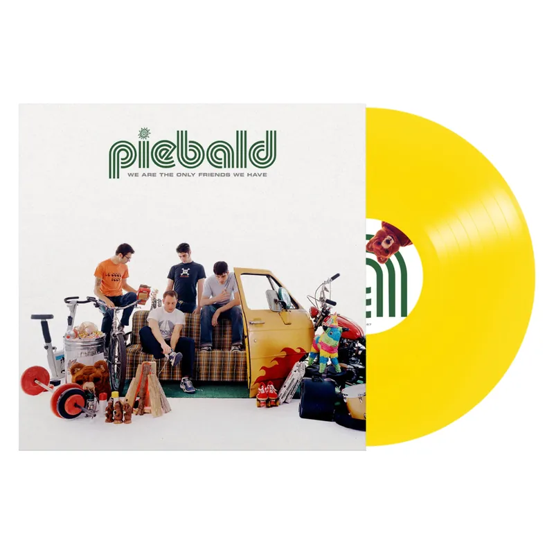 PIEBALD 'WE ARE THE ONLY FRIENDS WE HAVE' LP (Yellow Vinyl) Editor’s Pick