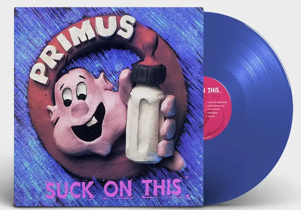 PRIMUS 'SUCK ON THIS' LP (Cobalt Blue Vinyl) Trending