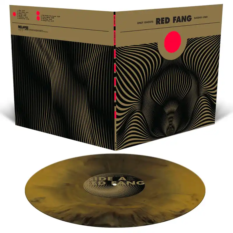 One Day Deal RED FANG 'ONLY GHOSTS' LP (Gold & Black Vinyl)