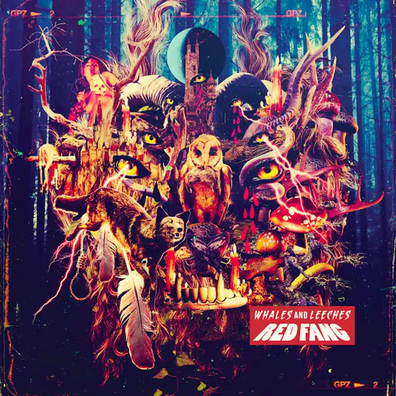 RED FANG 'WHALES AND LEECHES' LP (Custom Galaxy Merge) Price Cut