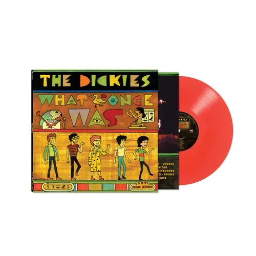 THE DICKIES 'WHAT ONCE WAS' LP (Limited Edition, Red Vinyl) Same Day Shipping