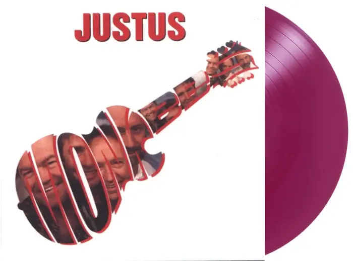 THE MONKEES 'JUSTUS' LP (Anniversary, Gatefold Cover, 180 Gram Clear Violet Vinyl) Handmade