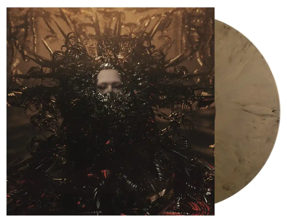 Shop Now VENERA (Munky of KORN) S/T LP (Skull Gold Vinyl, Limited to 300) w/ members of HEALTH, VOWWS, more