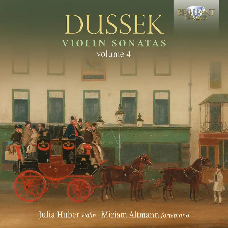 Buy Today Pre-Order: Julia Huber - Dussek: Vn Sons Vol. 4